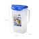 LocknLock 1.5L Fridge Door Jug with Resealable Flip-Top - Airtight, BPA-Free, Microwave, Freezer, and Dishwasher Safe