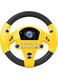 AMERTEER Steering Wheel Toy   Baby Car Steering Wheel   Simulated Driving Controller Portable Steering Wheel with Music for car backseat   Toy steering wheel   Driving Steering Wheel Toy for Gift