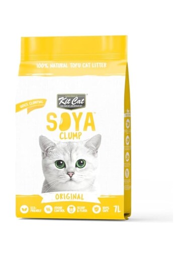 Kit Cat Soya Clump Soybean Litter - Original 7L