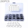 260 PCS Car C Shape Circlip Snap Ring Assortment Retaining Rings