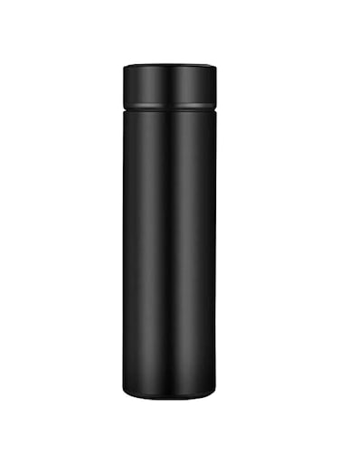 BTS-UAE Smart Water Bottle, Vacuum Insulated Stainless Steel Thermal Bottle, Intelligent Measurement Water Temperature, for Home Office Sport Camping (black)