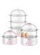 Timed Large Capacity Egg Boiler, 8 or 24 Egg Cooker Egg Steamer Maker, Multi Function Breakfast Machine