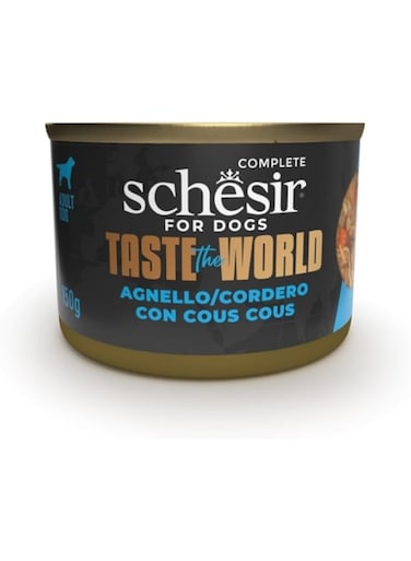 Schesir Taste The World Dog Wholefood Lamb With Cous Cous Wet Food 150g