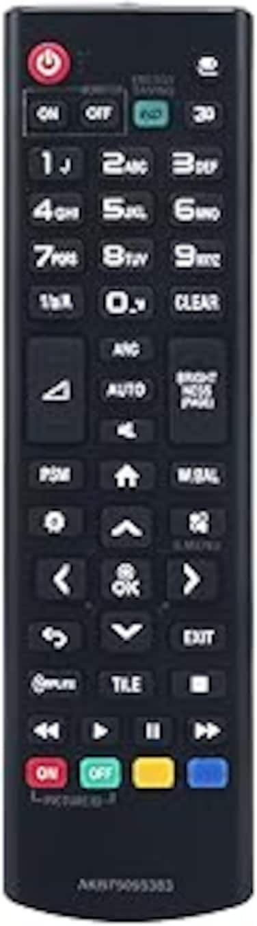 VINABTY AKB75095383 Replace Remote Control - TV Remote Control for LG AKB75095383 Digital Signage Monitor 43SM5D 49SE3KE-B Remote Controller