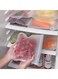 3PC Pack Food Storage Bag Reusable Leakproof Eco-Friendly Containers Stand Up Zip Lock Fresh Bags Kitchen Organizer and Storage Bag 21x18 CM