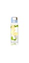 Borosil - Neo Glass Water Bottle Fridge Bottle Sports Bottle Yoga Bottle Outdoor Picnic Portable Easy to Carry Leak Proof Resusable With Blue Handle, Transparent, Clear, See Through Bottle, 550 ML