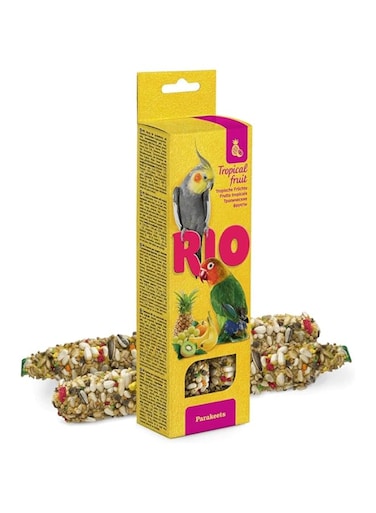 RIO Sticks for Parakeets with tropical fruit 2x75gm