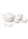 Ceramic Soup Set 15pcs with Lids &amp; Ladle &acirc;&euro;&ldquo; SD-61942-P