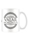 Your Wall Valar Moghulis, Game of Thrones Coffee Mug White/Black