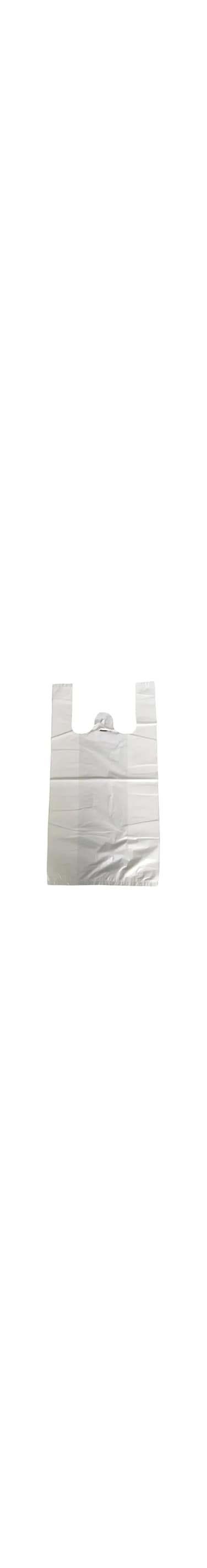OVILINES Plastic Disposable Grocery Bags (45&times;30 cm), Transparent 100 Pcs, Reusable Shopping Bags, Heavy Duty, Tear Resistant &amp; Eco Friendly, Convenient Carry Handles,100% Recyclable, Medium