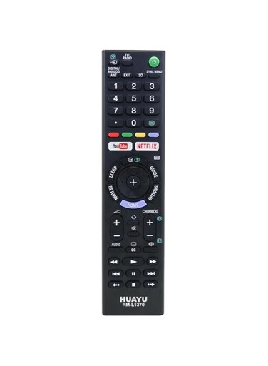 Replacement Remote Control For Sony Bravia LCD LED UHD OLED QLED 4K Ultra HD TV Remote Control with YouTube and Netflix Hotkeys