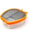 Multifunctional Kitchen Grater Cheese and Vegetable Grater Stainless Steel with Ergonomic Handle Perfect for Shredding Slicing and Zesting Easy to Clean and Store Essential Cooking Tool (20 CM)