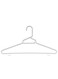 White Hanger Set - 18PCS Non-Slip Straight Clothes Hangers
