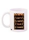 Printed Coffee Mug White/Brown/Black