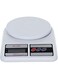 Dubai Gallery Digital Kitchen Scale White 25X18.6X4.6Centimeter