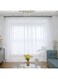Sheer White Curtains 120 Inches Long Window White Sheer Curtain 2 Panels Sheer Curtains 15 Colors Clear White Beige Grey Purple Pink Size 63 72 95 108 145 Long Inch Bedroom Children Living Room Yard