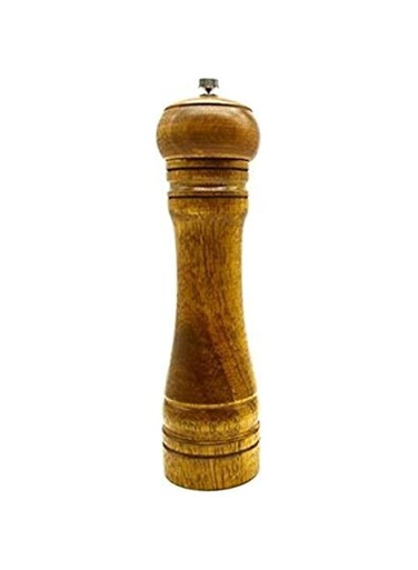 Capstan Wooden Pepper Grinder Mill Includes Precision Mechanism (8in, Brown, LZM82, Pepper Mills)