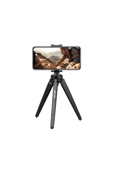 Professional Mini Tripod 55mm Compact Low-Angle Camera &amp; Phone Stand