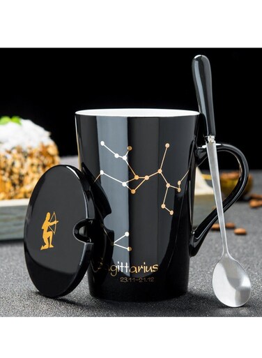 450ML Ceramic Coffee Mug Set Sagittarius Drinkware Set Coffee Cups