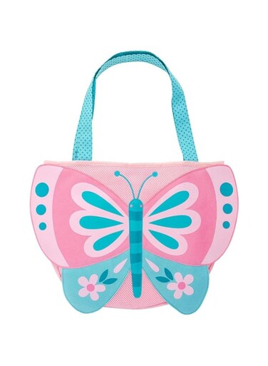 STEPHEN JOSEPH BEACH TOTES (w/sand toy play set) BUTTERFLY