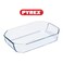 Pyrex Inspiration 2.1L Rectangular Glass Roaster - Durable, Stylish Glass Bakeware for Roasting, Baking, and Storing