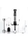 5-in-1 Electric Hand Blender Set, Infinite Speed Control with Whisk and Chopper.