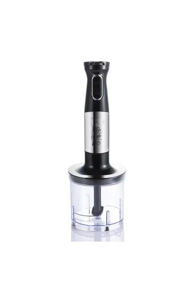 5-in-1 Electric Hand Blender Set, Infinite Speed Control with Whisk and Chopper.