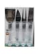 ABBASALI 4PCs Cheese Knife Spreader Set with Crystal Handle, Cheese Knives Cutter Slicer for Cheese Board, Spatula for Cheese Board Accessories, Gift for Party, Holiday