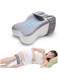 Knee pillow for side sleepers Smooth Spine Alignment Leg Pillow for Side Sleeping Memory Foam Leg Pillow Sciatica Pain Relief Pregnancy Pillows for Sleeping
