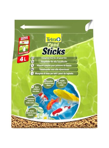 UINCLU Tetra Pond Sticks 4L, multicolor