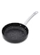 Proline Nero Frypan 24X4.7 CM/1.5 L   Granite Coated Non-Stick Frying Pan   Inductions Compatible Fry Pan   Black - KA2832 Silver