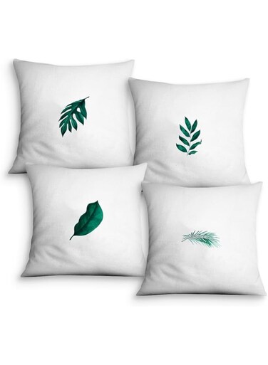 BonaBasics, 4 Pieces Decorative Pillow Cover,standard cushion,printed  45x45 cm  100% Polyester, designed and manufactured in Turkey