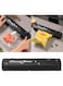 DRAVEN - GG Vacuum Sealing Machine, Household Food Automatic Sealing Machine, Small Preservation Sealing Machine, One-Touch Automatic Food Sealer,for Sous and Food Storage with 30Pcs Vacuum Seal Bags
