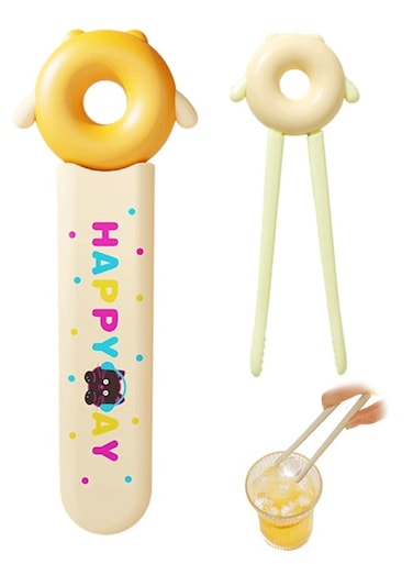 Doughnuts Shape Snacks Clip Mess Release Food Grippers Hygienic for Hand Kitchens Tool