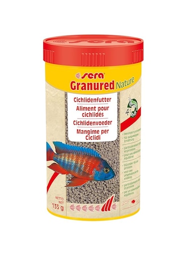 Sera Granured, Balanced Diet and Growth Enhancing Fish Food 250 Ml, Multi Colour