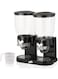 Double Cereal Dispenser With Measuring Cup - Airtight Candy Dispenser, Cereal Dispenser Countertop, Transparent Plastic Measuring Cup For Wet/dry Ingredients, Cereal Storage Plastic Dispenser BPA Free