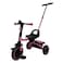 Lovely Baby Tricycle for Kids LB 277, Trike with Adjustable Handle, EVA Wheels, Seat Belt &amp; Rear Basket, Steel Frame for Children Age 1 to 3 Years - Pink
