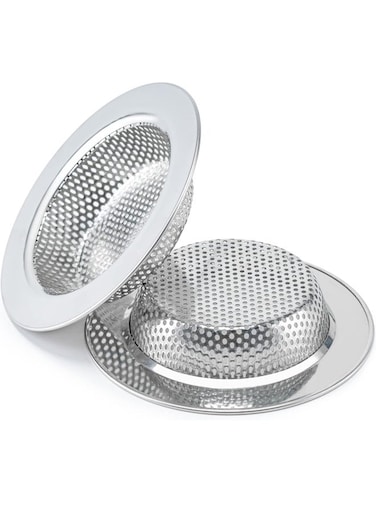 Kitchen Sink Strainer Stainless Steel, Kitchen Sink Drain Strainer, 11.4CM
