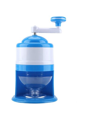 Junlucki Portable Ice Crusher, Hand Crank Ice Shaver, Manual Blenders Ice Crushers Mini Hand-operated Ice Shaver Slushie Maker Snow Cone Maker Machine Household Kitchen Tool for Party and Celebration