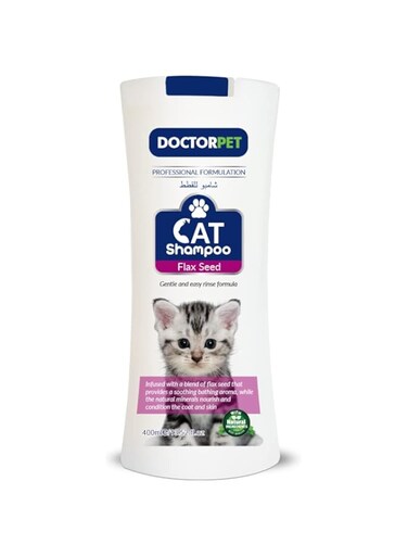 Dr Pet Doctor Pet Flax Seed Cat Shampoo 400 ml
