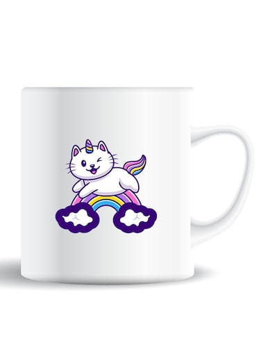 Premium Quality Two Sided Printed Coffee Mug Tea Cup Cute Unicorn For Home Office, Kids Men Women