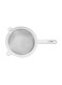 8 Inch Strainer Stainless Steel With Abs Handle 34.5X20.5X7.5Cm White Frame White/Silver 8inch