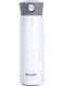Thermos Double Wall Vacuum Insulated Stainless Steel Water Bottle (450Ml), Bpa-Free, With Spout Lid, Leak Proof Flask, Hot And Cold Thermos Travel Mug (White)