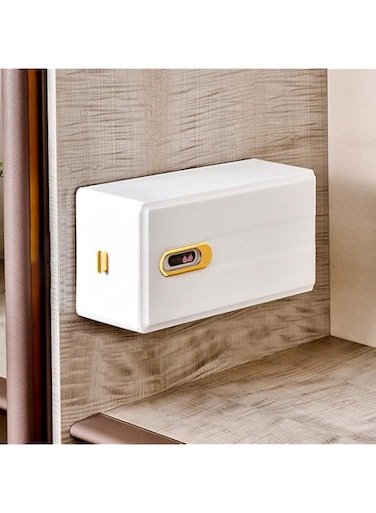 IBAMA Underwear Storage Drawers Organizers Wall Mounted Slid Bra Socks Storage Box Self-adhesive Dust-Proof Waterproof Clothes Wardrobe Accessories Space Saving