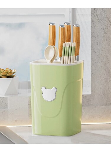Storage Rack Kitchen Supplies Shelves Chopstick Barrel Cover Knife Holder Kitchen Utensils Accessories
