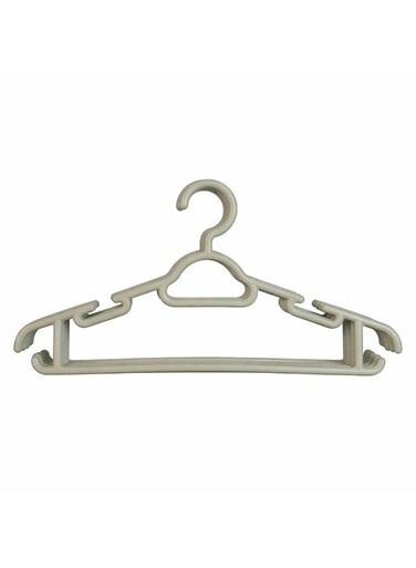 Clothes Hanger &acirc;&euro;&ldquo; Durable Plastic Hanger for Shirts, Jackets &amp; Towels &acirc;&euro;&ldquo; Non-Slip Lightweight Cloth Hangers for Home &amp; Wardrobe Organization ( &acirc;&euro;&OElig;Cream)