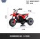 Lovely Baby Honda Battery Operated Power Riding Kids Motorcycle LB 955, Three Wheel Ride-on Motorbike, 1-3 Years - Red