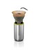 WACACO Cuppamoka Coffee Pot, Portable Drip Coffee Maker, Filter American Coffee Machine with 10 Cone Paper Filters, Manually Operated, Stainless Steel Coffee Brewer, 10 fl oz