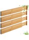 Angju Drawer Dividers Bamboo Separators Organization Expandable Organizers for Kitchen Bedroom Bathroom Dresser Office 4-pack (43-56cm)