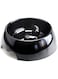 Nutrapet Melamine slow-feeding Bowl, Black Medium 17.5 - 6.5 cms ml/oz
